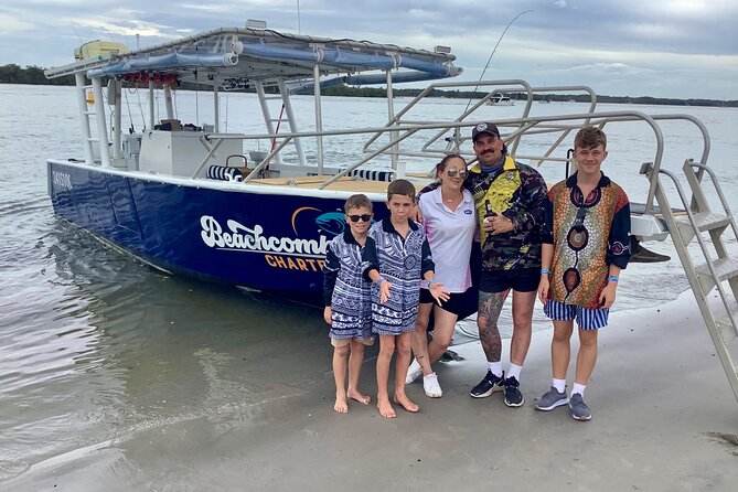 Gold Coast's Broadwater Private Calm Water Fishing - The weather reality: flexible boat setup, but good conditions still matter