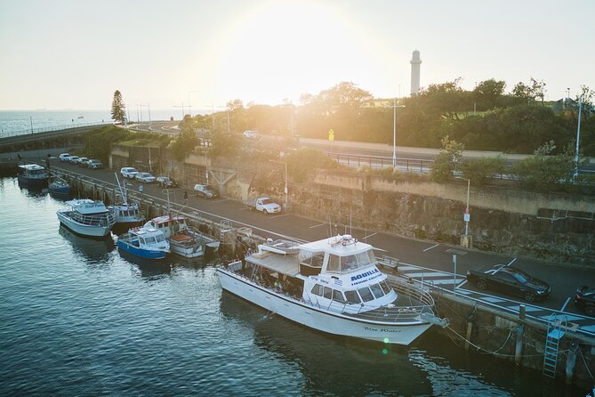 Half-Day Deep Sea Fishing in Wollongong - Weekdays only - Meeting Aquilla Fishing Charters: your 6am start in Wollongong