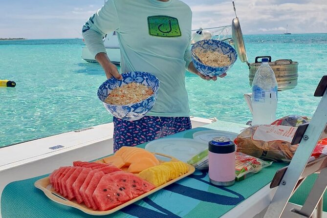 Half Day Private Fishing Charter in Cozumel - What to expect from the food, drinks, and onboard vibe