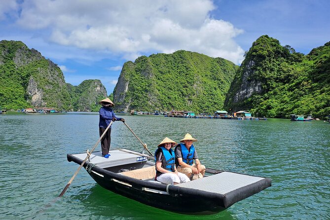 Halong & Bai Tu Long Luxury Day Tour - Fishing village & Kayak - Vung Vieng fishing village: kayak time or a bamboo-boat option