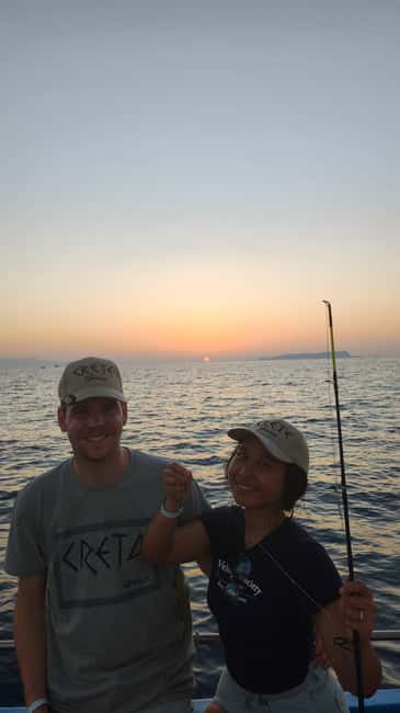 Hersonissos: Agapi Fishing Trips Sunset Cruise - Pulling up the nets: seeing what’s living under you