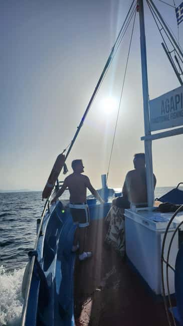 Hersonissos: Agapi Fishing Trips Sunset Cruise - Food and drinks: included refreshments that actually matter