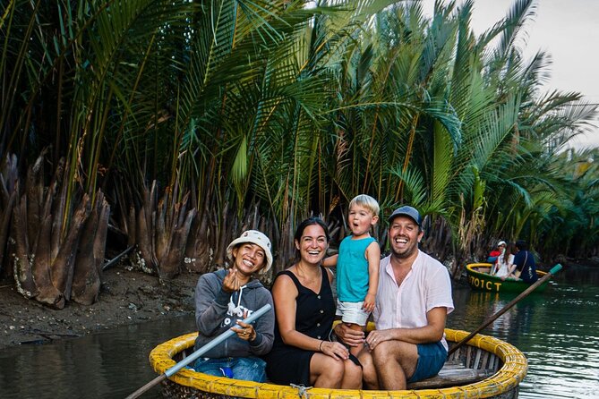 Hoi An Basket Boat Tour ( basket boat, visit water coconut forest, fishing crab) - Key things to know before you go