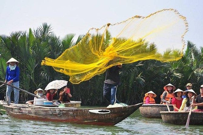 Hoi An Basket Boat Tour ( basket boat, visit water coconut forest, fishing crab) - Pickup, group size, and why small matters here
