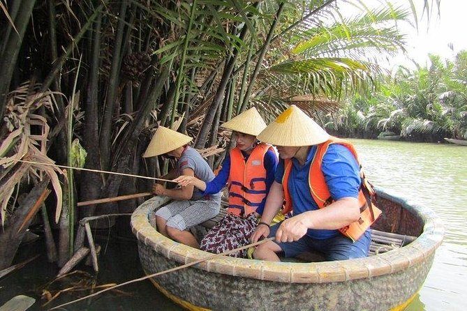 Hoi An Basket Boat Tour ( basket boat, visit water coconut forest, fishing crab) - How the basket boat ride actually works (and why it’s fun)