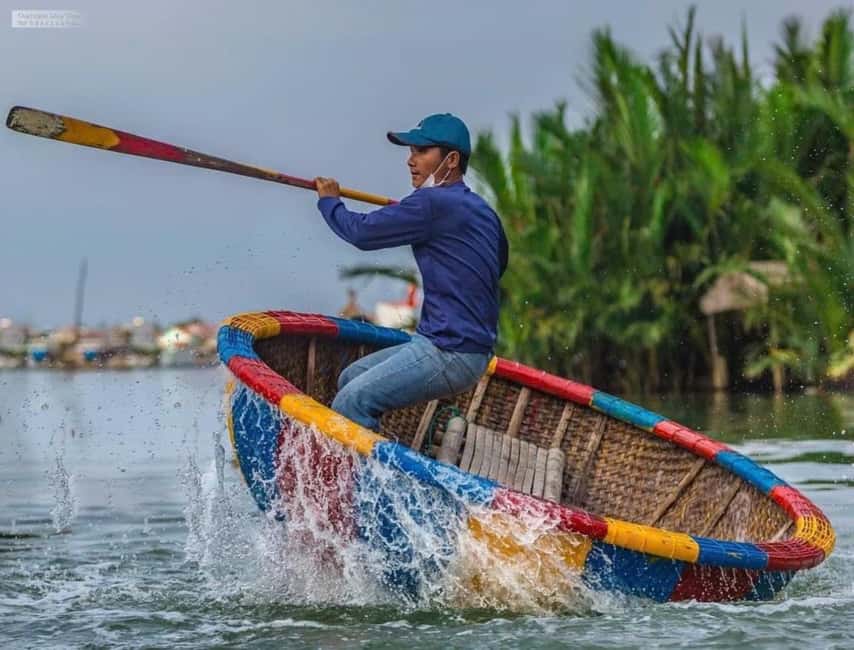 Hoi An: Coconut Basket Boat Ride and Fishing Experience - The Calm Coconut Waterways After War-Era Change