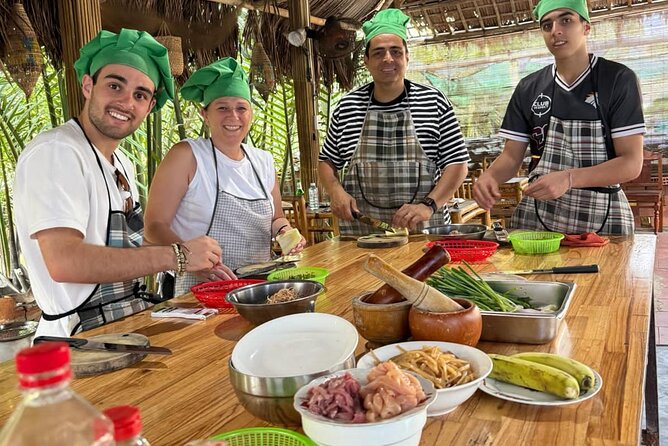 HoiAn:Making Lantern & Cooking Class-BasketBoat Ride,Crab fishing - A Small-Group Hoi An Day That Feels Like Rural Vietnam Time