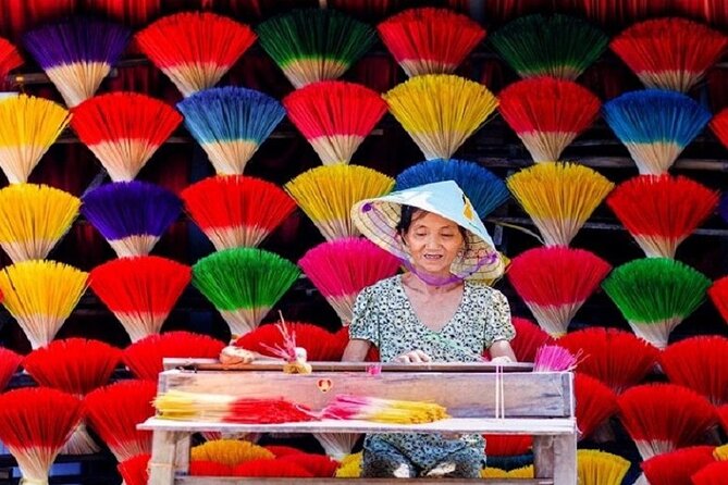 Hue Motorcycle Tour with Fishing: Best Unique Day Trips in Hue - Thuy Xuan Incense Village: where Hue’s crafts smell like memory