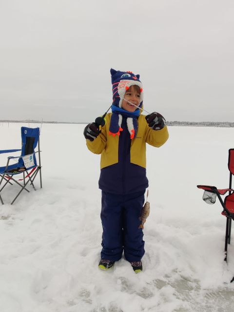 Ice Fishing Adventure in Levi with Salmon Soup - Salmon Soup, Cookies, and Hot Drinks: Comfort Food That Matters