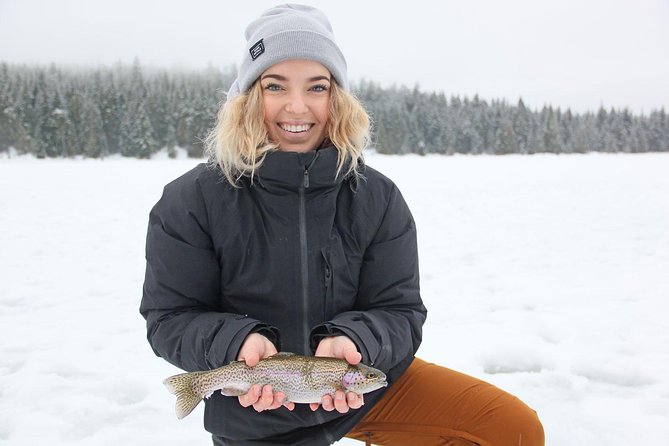 Ice Fishing Adventure in Whistler - How the 3-Hour Whistler ice-fishing day really runs