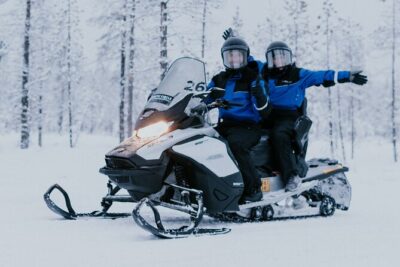Ice Fishing by Snowmobile in Levi - Gear that matters: staying warm on the frozen lake