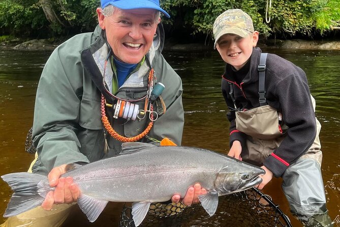 Icy Strait River Fishing & Wildlife Search - The Hoonah river day: part fishing lesson, part Alaska wildlife search