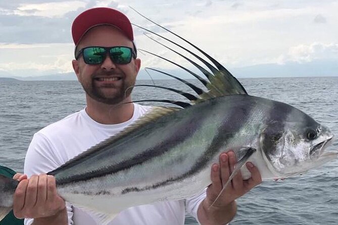 Inshore Fishing 4-Hour Puerto Vallarta Charter - On the water: the 28 ft Super Panga setup