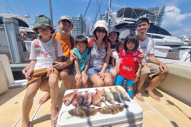 Join-in Yacht Fishing at the Southern Islands of Singapore - Catch, Prep, and Take It Home: The Catch-and-Cook Bonus