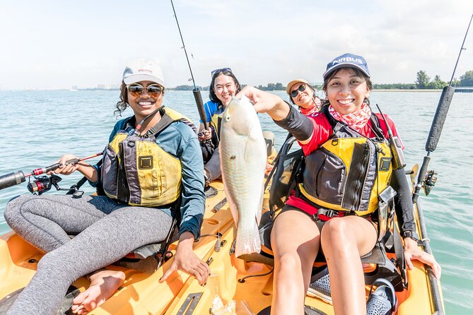 Kayak Fishing in Singapore, Sentosa, East Coast: Day, Sunset & Night Adventures - What you’ll actually do: the pacing and “how to fish” coaching