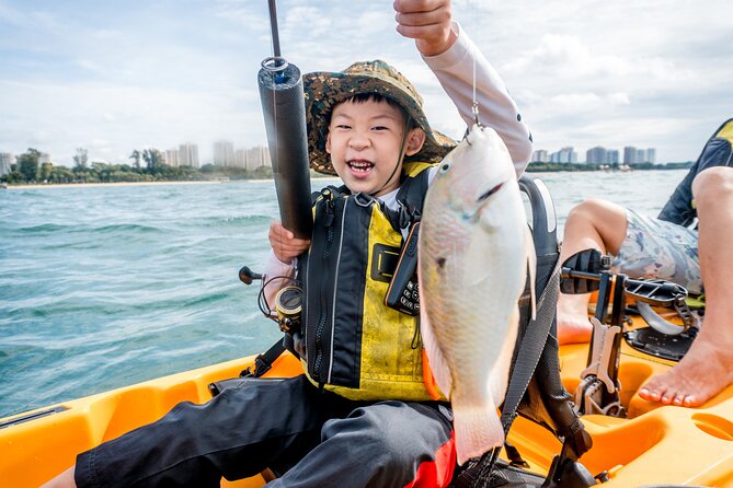 Kayak Fishing in Singapore, Sentosa, East Coast: Day, Sunset & Night Adventures - The route in real life: from Tanjong Beach to Pulau Ubin and Palawan Beach