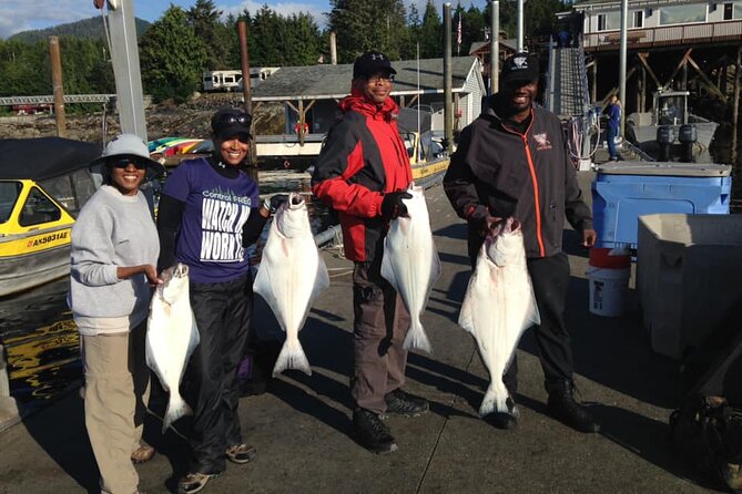 Ketchikan Halibut Fishing Charters - What you get on board: gear, comfort, and snacks handled