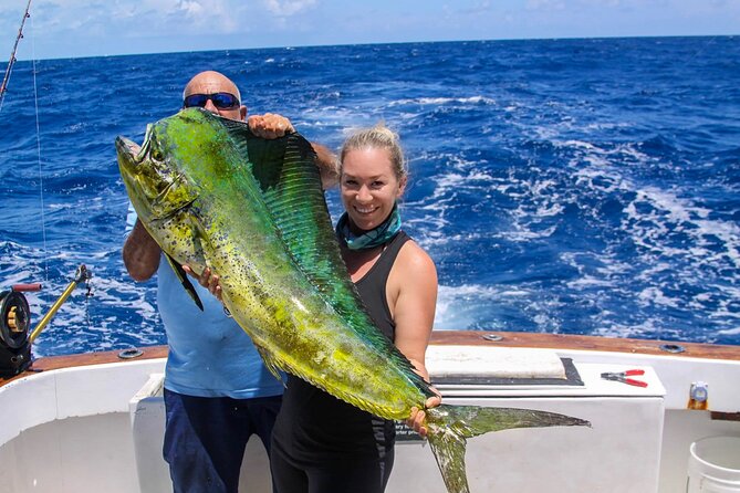 Key West Private Fishing Charters- 4 HRS 36 FT HATTERAS COWBOY - The real value of this Key West charter: private rods, not a tourist ride