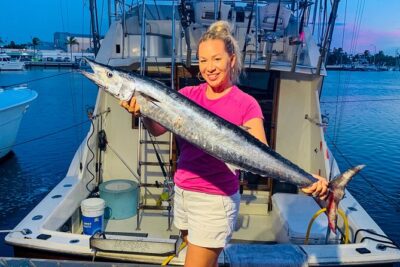 Key West Private Fishing Charters- 4 HRS 36 FT HATTERAS COWBOY - Who’s running the show: captain + mate energy that you can feel on the lines