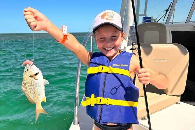 Key West Sandbar Fishing Snorkel Catch and Cook Excursions - The Boat: Sailfish 270 WAC Comfort You Actually Notice