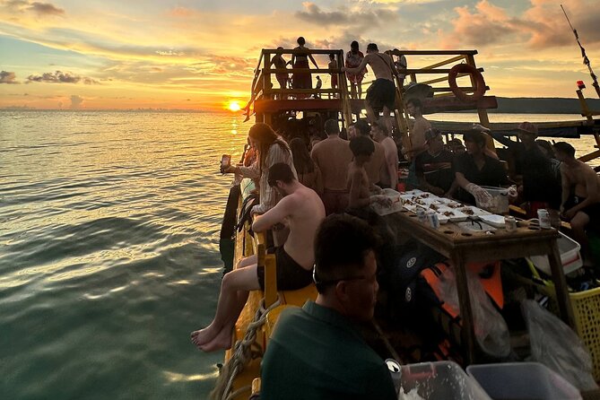 Koh Rong Tour: A Snorkeling, Fishing, Sunset, Plankton - Long Set arrival to Long Beach: what the beach break gives you