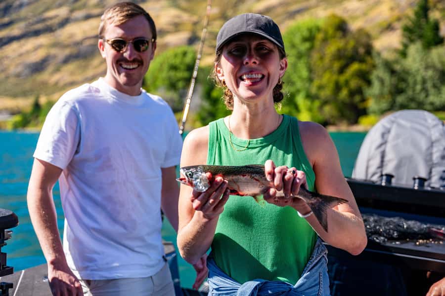 Lake Wakatipu: 3 Hour Fishing Adventure by Boat - The views: Cecil Peak, Walter Peak, and The Remarkables