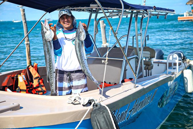 Local Fishing Plus Snorkeling Tour in Isla Mujeres - Price and value: $408.58 per group (up to 5) plus the $5 dock fee