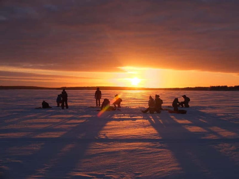 Lulea: Ice Fishing Tour in the heart of the city with Guide - Warm Reindeer Furs and Hot Drinks While You Wait for Bites