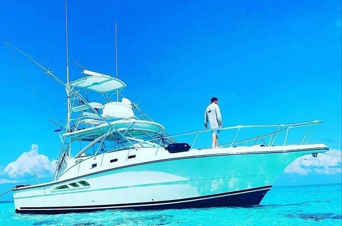 Luxury Private Fishing Charters - FULL DAY CHARTER - North Sound reef fishing: barracuda and snapper style action