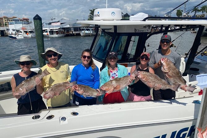 Naples 6 Hour Deep Sea Fishing - The Fishing Part: When the Crew Helps You Actually Catch Fish