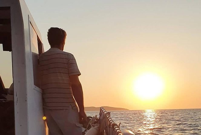 Naxos private fishing trips, lunch on board & island hopping - Where the boat goes: southeast Naxos plus the quieter Small Cyclades