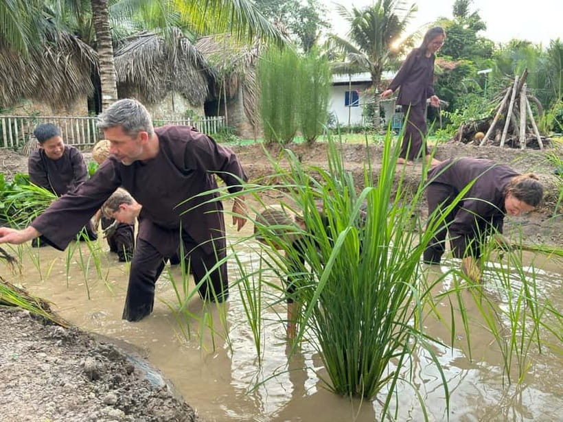 New Mekong Delta Nature 1Day: Bicycle-Kayak-Canoe & Fishing - Leaving District 1 for Family Tiny Garden life