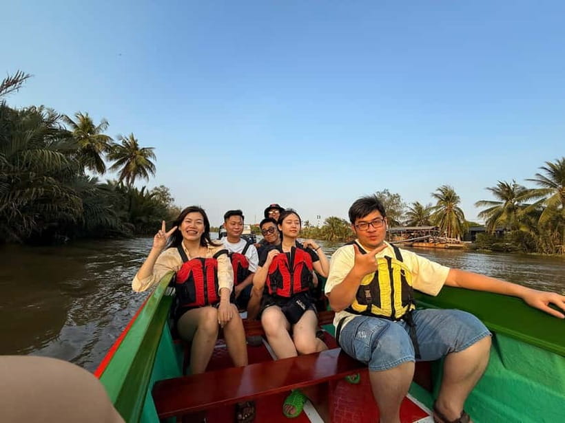New Mekong Delta Nature 1Day: Bicycle-Kayak-Canoe & Fishing - Canoe time and fruit orchard visits (lemon, guava, dragon fruit)