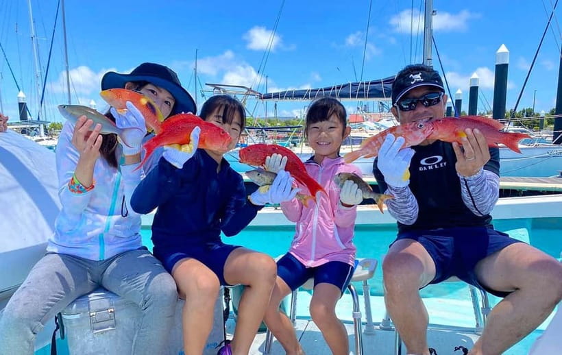 Okinawa: 1/2-Day Private Sea Fishing Charter, Naha w/Pickup - On the Water with Captain Taku: Coaching You Can Feel While You Fish