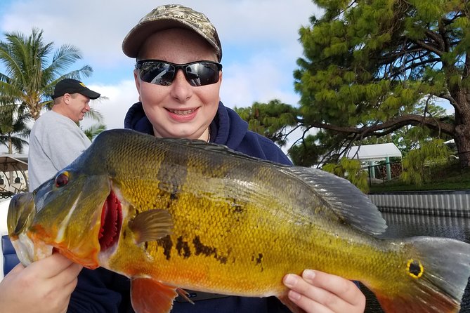 Peacock Bass Fishing Trips Near Key Largo - Price and value: $450 per group up to 2