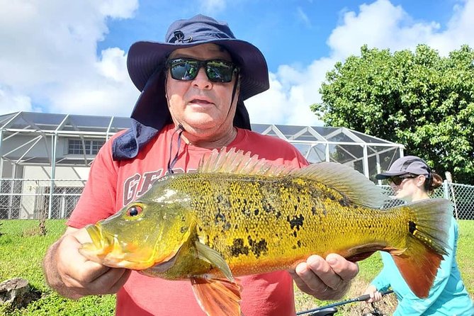 Peacock Bass Fishing Trips Near Key Largo - How long should you book: 4 hours vs 8 hours?