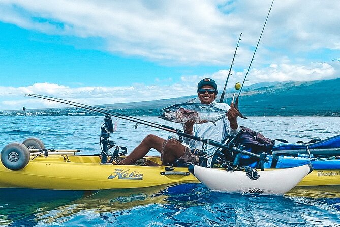Pelagic Kayak Fishing Charter Lahaina - Target species in Maui waters: what you can realistically hope to catch
