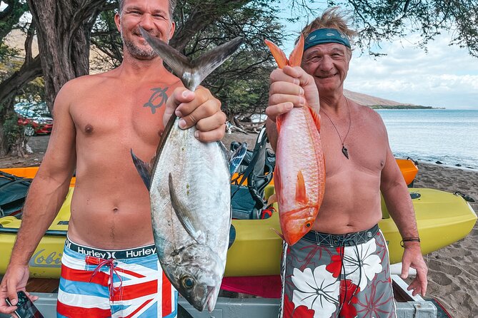 Pelagic Kayak Fishing Charter Lahaina - What’s included vs what you should pack for comfort
