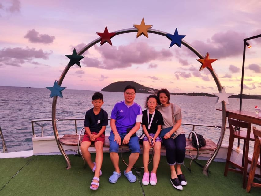 Phu Quoc: Sunset and Squid Fishing Boat Tour with Dinner - Where the tour starts: Duong Dong Ward Harbor and Dinh Cau Lighthouse
