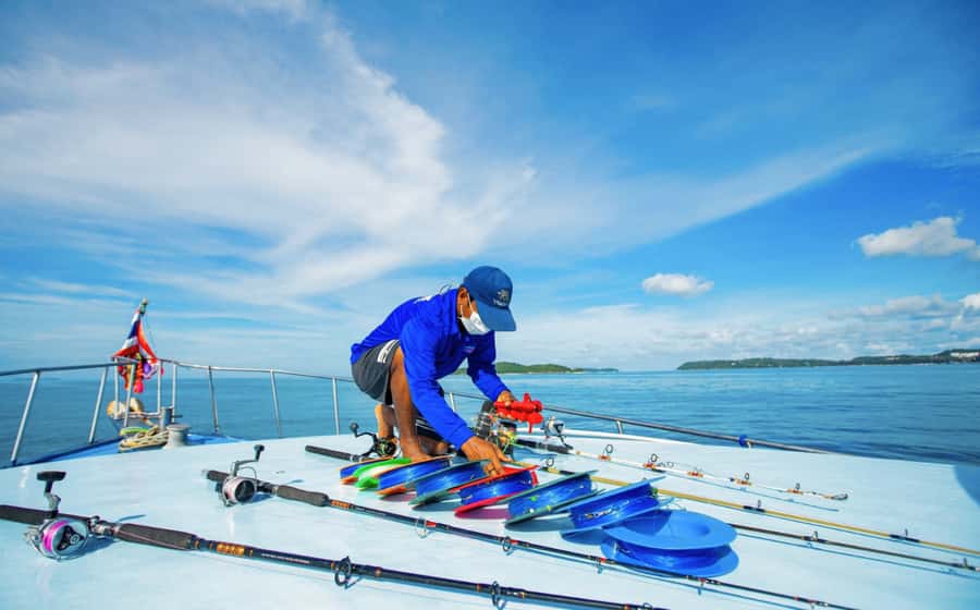 Phuket: Deep Sea Fishing at Racha Island Boat Cruise - The Group Vibe: Friendly Crew, Busy Boat Math