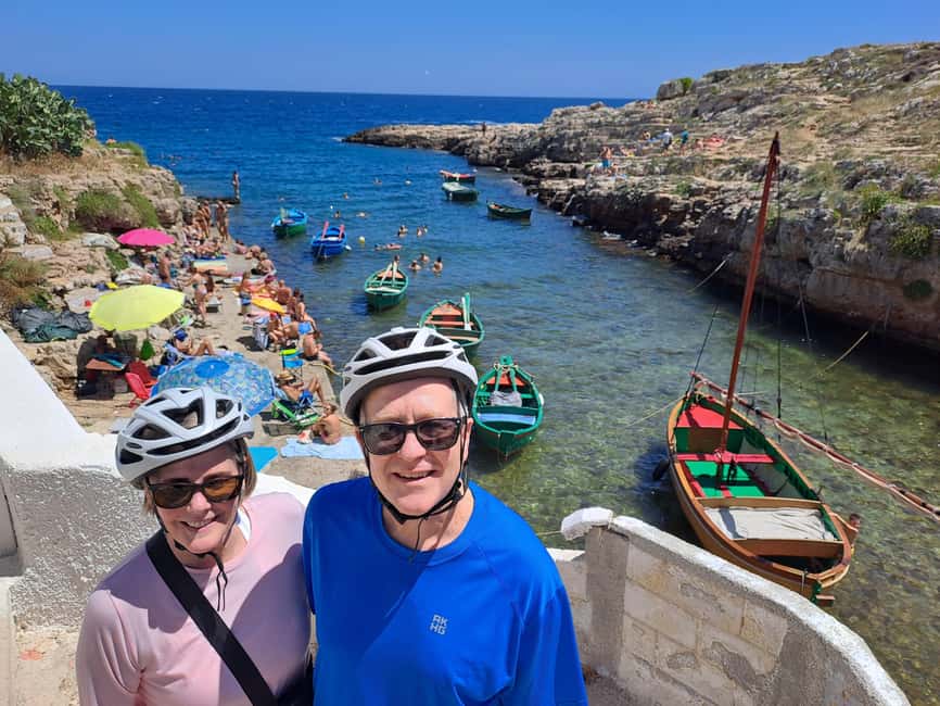 Polignano: Guided e-bike tour, sea cliffs & San Vito - From Stazione FS Polignano to the Coast: The Ride Setup
