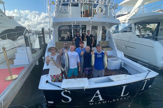 Private Charter Saltwater Fishing with Ocean Skeet Shooting - Miami Beach check-in: starting at 300 Alton Rd and heading offshore fast