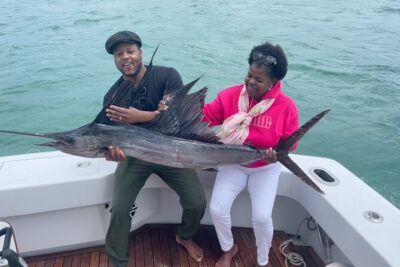 Private Charter Saltwater Fishing with Ocean Skeet Shooting - The 75 Hatteras yacht experience: what luxury looks like on a fishing day