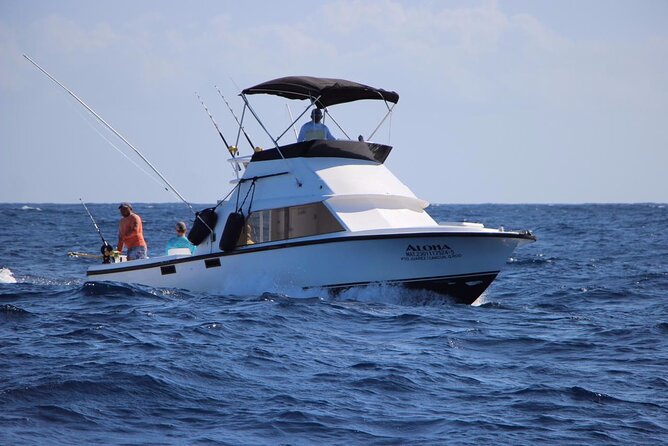 Private fishing charter Bertram 31ft 6 pax max if you don't fish you don't pay - Species you might target (and what that means for expectations)