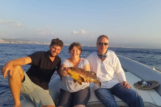 Private fishing trip Chania, Crete (price is per group) - Learn jigging, spinning, and bottom fishing step-by-step