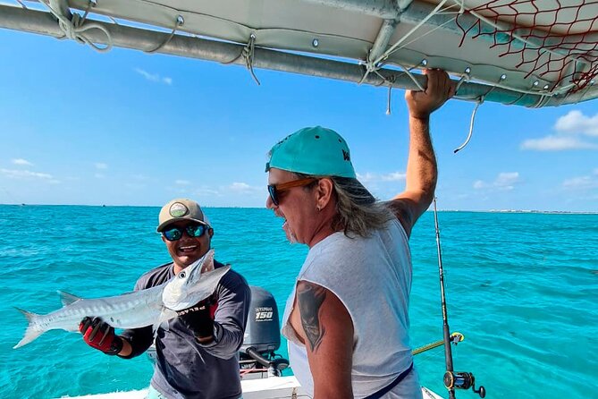 Private Inshore Fishing Experience in Isla Mujeres and Cancún - Private boat math: $450 for up to 6 people