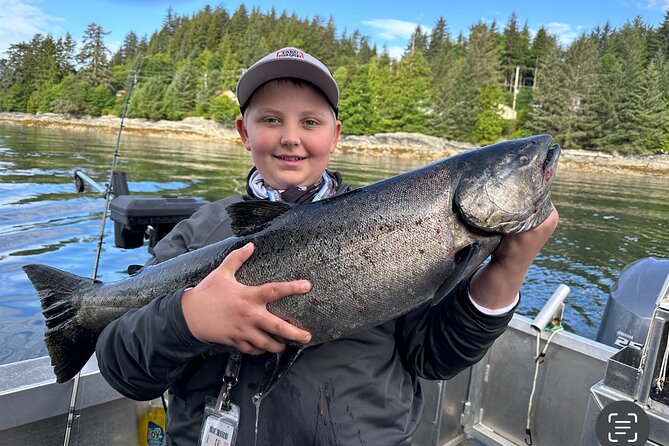 Private Ketchikan Halibut and Salmon Fishing Charter - What You’re Fishing For Off Ketchikan (Salmon and Halibut)