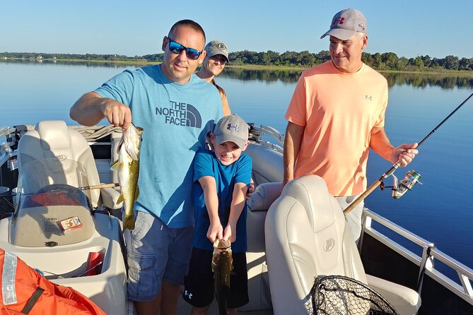 Private Pontoon Fishing Charter on Lake Tohopekaliga in FL - Fishing lessons for every level: what “guided” looks like here