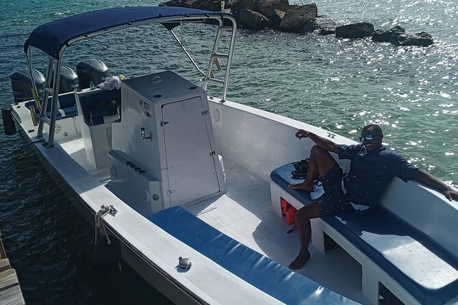 Private Snorkeling And Fishing Activity - From Nassau to the Rose Island area: the boat day setup