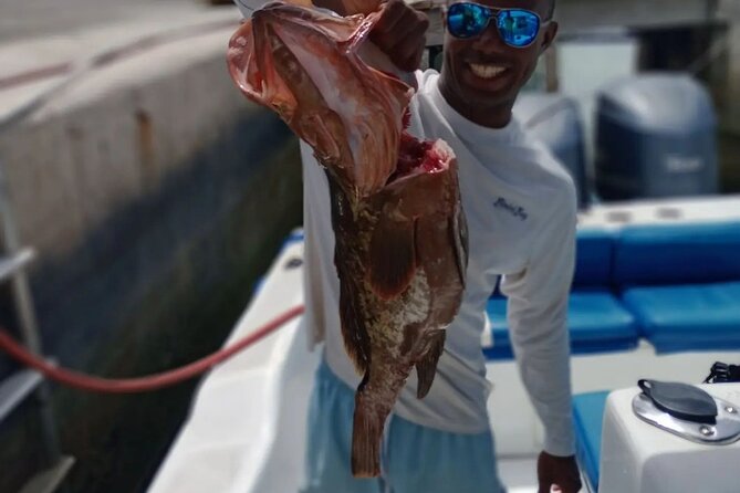 Private Snorkeling And Fishing Activity - Comfort and logistics on a center console boat